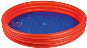 HAPPY PEOPLE® Planschbecken orange/blau 175,0 x 31,0 cm