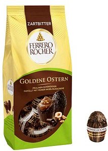 FERRERO ROCHER Goldene Ostern Zartbitter Pralinen 9 St./90,0 g