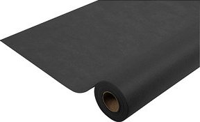 PROnappe Tischdecke schwarz 1,2 x 6,0 m, 5 Rollen