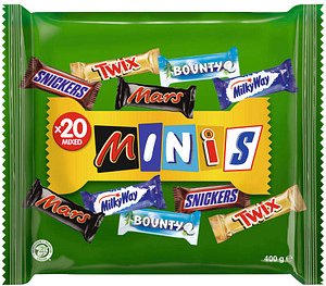 MINiS MIXED Minis Schokoriegel 20 St./400,0 g