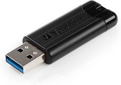 verbatim USB-Stick PinStripe 3.0 schwarz 128 GB