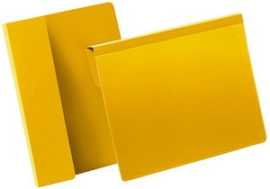 Thumbnail - DURABLE Kennzeichnungstaschen gelb A5, 50 St.