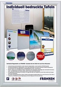 FRANKEN Klapprahmen Security silber 32,8 x 45,1 cm, 1 St.