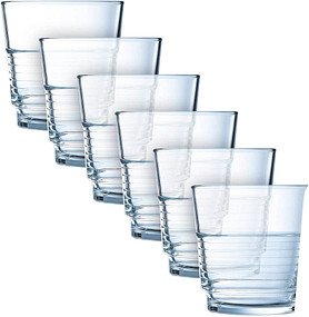 ARCOROC Trinkgläser Spirale FB25 250,0 ml, 6 St.