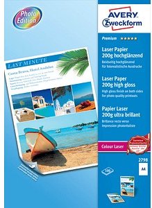 Thumbnail - AVERY Zweckform Fotopapier 2798 DIN A4 hochglänzend 200 g/qm 100 Blatt