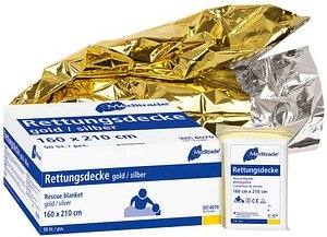 Thumbnail - Meditrade® Rettungsdecke 160,0 x 210,0 cm