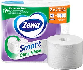 Zewa Toilettenpapier Smart 3-lagig, 4 Rollen