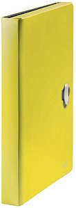 LEITZ Fächermappe recycle 4624 5 Fächer gelb