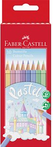 FABER-CASTELL Colour Pencils Pastel Buntstifte farbsortiert, 1 St.