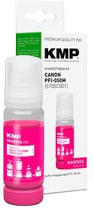 KMP magenta Tintenflasche kompatibel zu Canon PFI-550 M