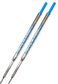 ONLINE® Kugelschreiberminen M blau, 2 St.