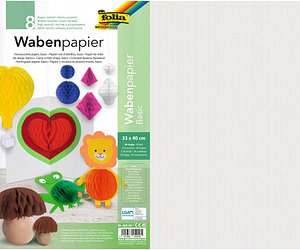 folia Wabenpapier Basic farbsortiert 500 St.