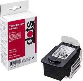 dots schwarz Druckkopf kompatibel zu Canon PG-512