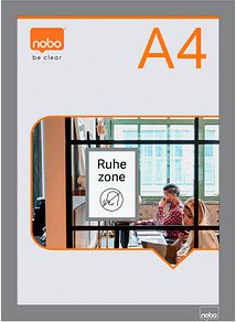 Thumbnail - nobo Magnetrahmen selbstklebend silber A4, 2 St.