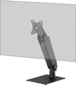 Thumbnail - goobay Monitor-Halterung 70821 schwarz für 1 Monitor, Tischständer