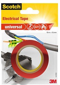Thumbnail - Scotch universal Electrical Tape Isolierband rot 15,0 mm x 10,0 m 1 Rolle