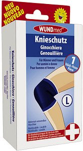 WUNDmed® Kniebandage 04-005L, Gr. L blau, 1 St.