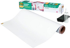 Post-it® selbstklebende Whiteboardfolie Flex Write Surface blanko 242,0 x 121,9 cm, 1 Rolle