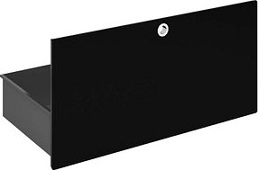 viasit System4 Schublade schwarz 75,0 x 37,5 x 37,5 cm