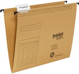 25 Printus Hängemappen naturbraun