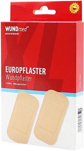 WUNDmed® Pflaster Europflaster XL 03-003 beige 5,0 x 10,0 cm, 6 St.