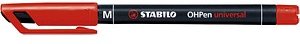 Thumbnail - STABILO OHPen universal Folienstifte rot 1,0 mm permanent, 10 St.