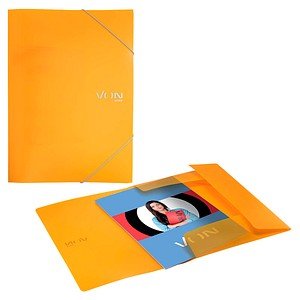 VON LEITZ Sammelmappe DIN A4 gelb, 1 St.