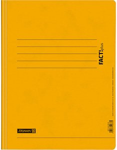 BRUNNEN Spiralhefter FACT!plus Karton gelb DIN A4, 1 St.