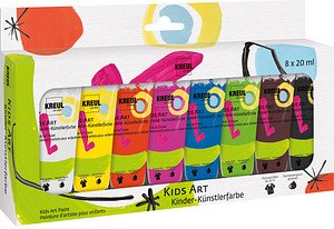 Thumbnail - KREUL Kids Art Kindermalfarben farbsortiert, 8 St.