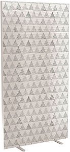 Thumbnail - PAPERFLOW Trennwand easyScreen Black & White, 60549 bunt 94,0 x 173,4 cm