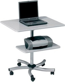 rocada Stehpult höhenverstellbar grau