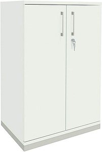 fm Aktenschrank Oldenburg, 4260672331062 weiß 2 Fachböden 80,0 x 44,2 x 113,3 cm
