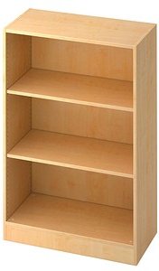 HAMMERBACHER Aktenregal Akandia ahorn 80,0 x 40,0 x 127,0 cm