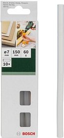 BOSCH Heißklebesticks Cristal transparent, 10 St.