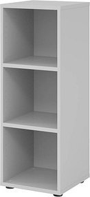 HAMMERBACHER Aktenregal Mirakel lichtgrau 40,0 x 40,0 x 110,0 cm, 1 St.