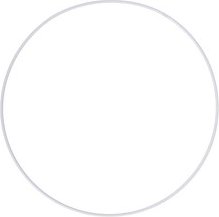 Rayher Metallring beschichtet weiß Ø 20,0 cm, 1 St.