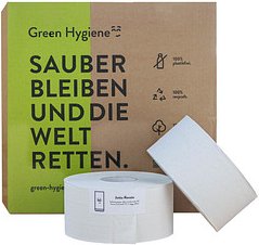 Thumbnail - Green Hygiene® Jumbo-Toilettenpapier JUTTA-RENATE 2-lagig Recyclingpapier, 16 Rollen