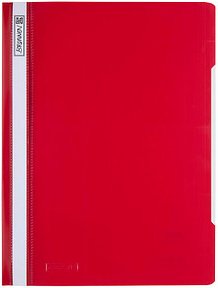 BRUNNEN Schnellhefter Kunststoff rot DIN A4 überbreit, 1 St.