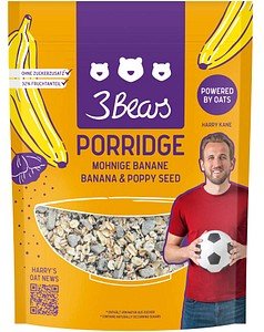 3Bears Porridge - Mohnige Banane 400,0 g