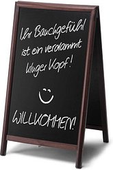 Thumbnail - Showdown® Displays Kundenstopper Natura braun 68,0 x 120,0 cm, 1 St.