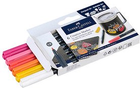 Thumbnail - FABER-CASTELL Summer breeze Lackmarker farbsortiert 1,5 mm, 6 St.