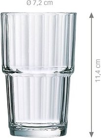 ARCOROC Trinkgläser Norvege FH27 270,0 ml, 6 St.