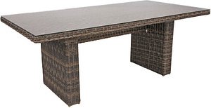 Thumbnail - Garden Pleasure Gartentisch BORDEAUX dunkelbraun rechteckig 100,0 x 200,0 x 75,0 cm