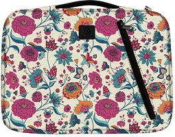 Exacompta Laptophülle Paisley Kunstfaser bunt bis 35,6 cm (14 Zoll)