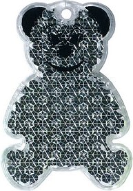 Reflektor-Anhänger Bär transparent