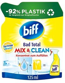 Thumbnail - biff Bad Total MIX & CLEAN Konzentrat Badreiniger 125,0 ml