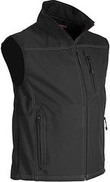 Thumbnail - BLAKLÄDER® unisex Softshellweste 8170 schwarz Größe XS
