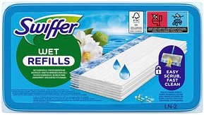 Swiffer WET REFILLS Feuchte Bodentücher Mikrofaser, 24 St.