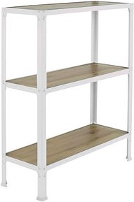 Thumbnail - Simonrack Regal SIMONHOME CLICK MINI 8425437137020 weiß, eiche 80,0 x 30,0 x 90,0 cm