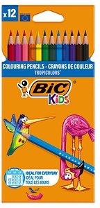 BIC Kids Tropicolor Buntstifte farbsortiert, 12 St.